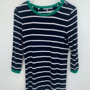 LemonTart for Stitchfix boatneck striped top, XS
